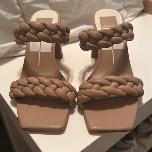 🧨Last chance🧨NWOT NWOB Dolce Vita Paily Braided Sandal - Cafe (brown) - Size 7 - Picture 9 of 10